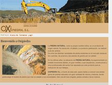 Tablet Screenshot of oxipiedra.com